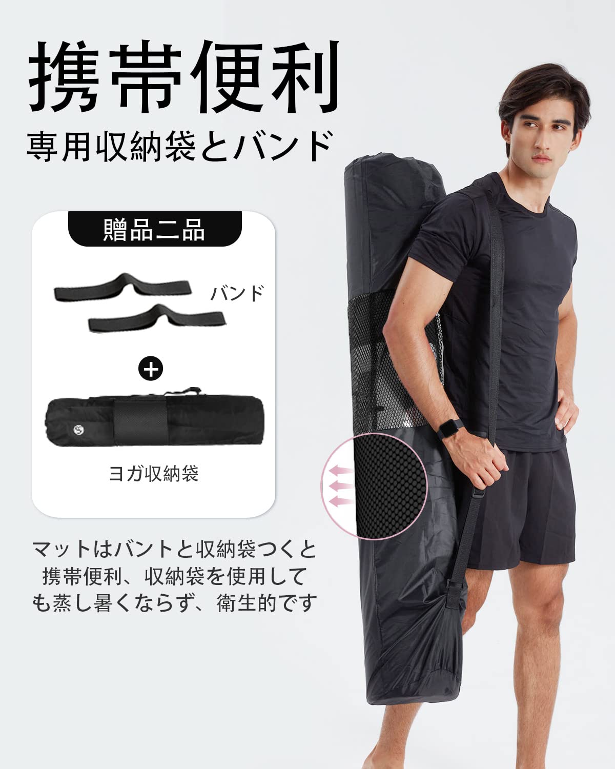 ヨガマット大きいサイズ 厚め 15mm 幅広 200*130cm 高密度NBR 防音 親子 初心者