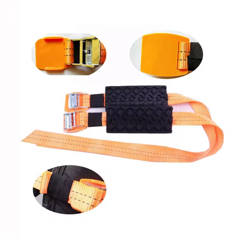 タイヤチェーン 防滑用非常時滑り止めチェーン/泥用チェーン/タイヤ防滑ベルト