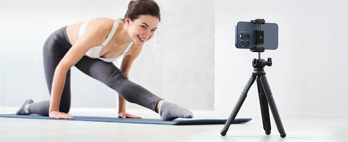 スマホ 三脚 くねくね スタンド リモコン付 Lamicall ワイヤレス ミニ三脚 フレキシブル 携帯 ホルダー アーム セルフィ セルカ棒 撮影 自撮り棒 GoPro カメラ 360度回転 コンパクト