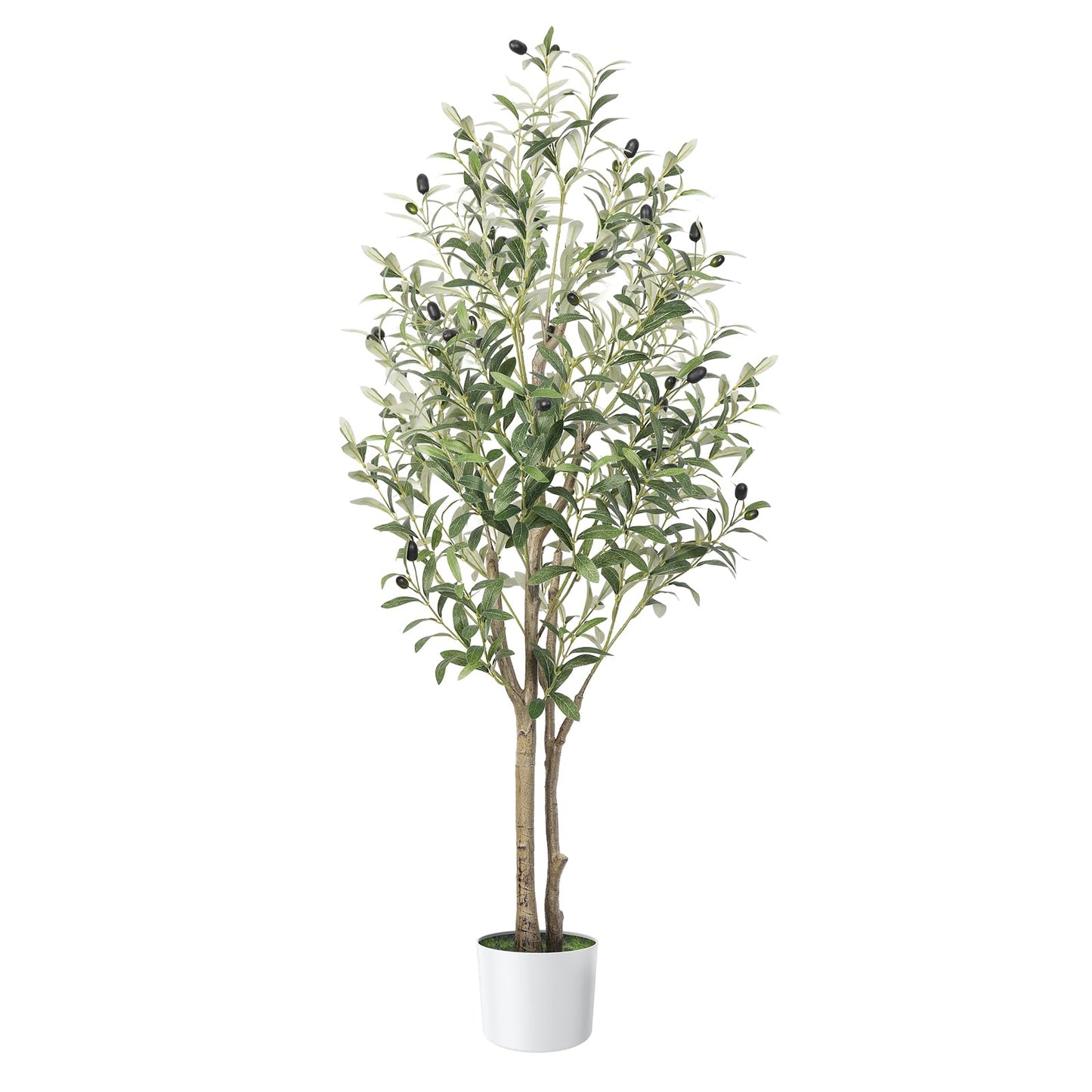 観葉植物 人工グリーン 大型 室内装飾 ホーム 人工観葉植物 ファッション 高さ210cm 家の玄関 キッチン オリーブの木