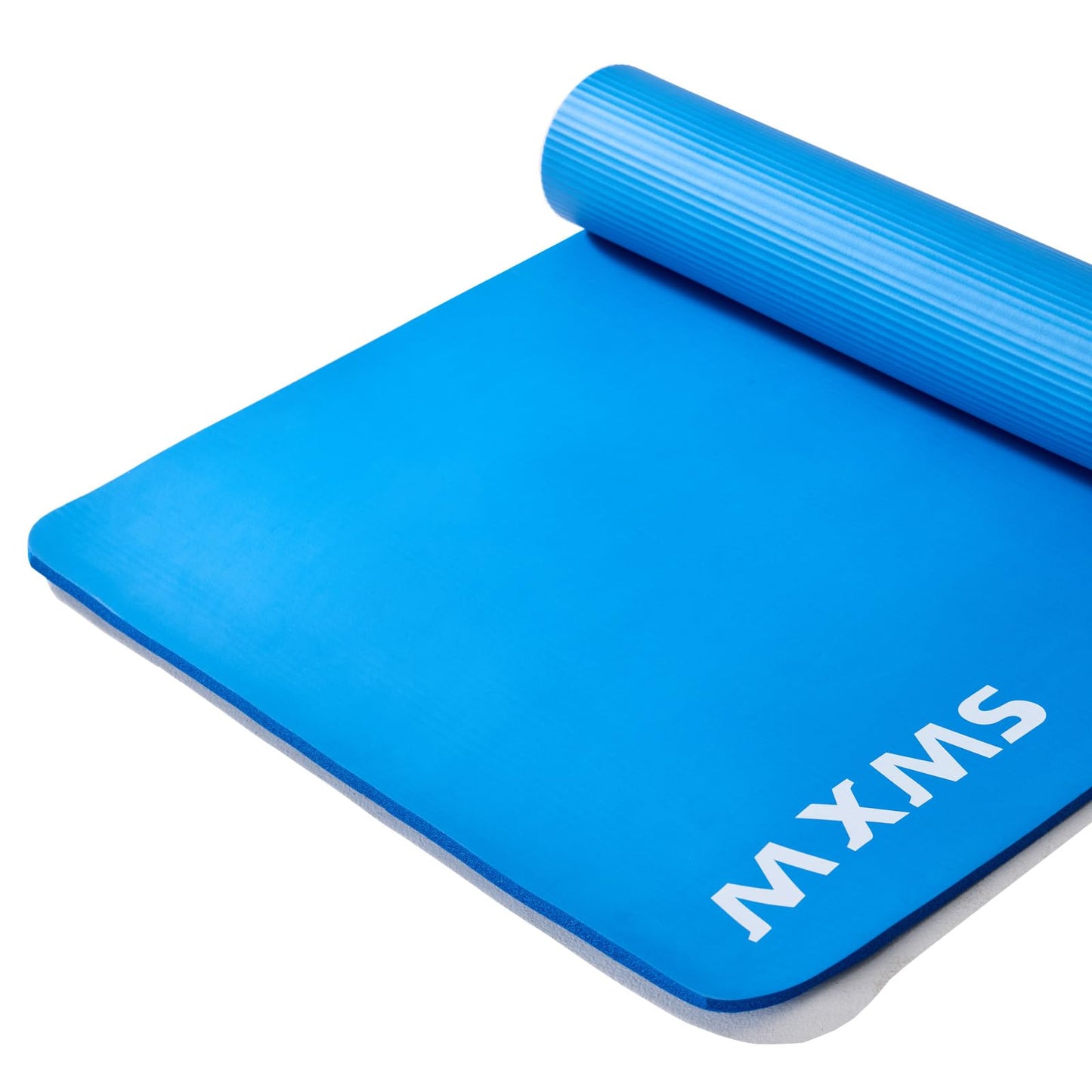 メンズ用 トレーニングマット 幅広 90*200cm 極厚 15mm 高密度 NBR ヨガマット 収納バッグ付き