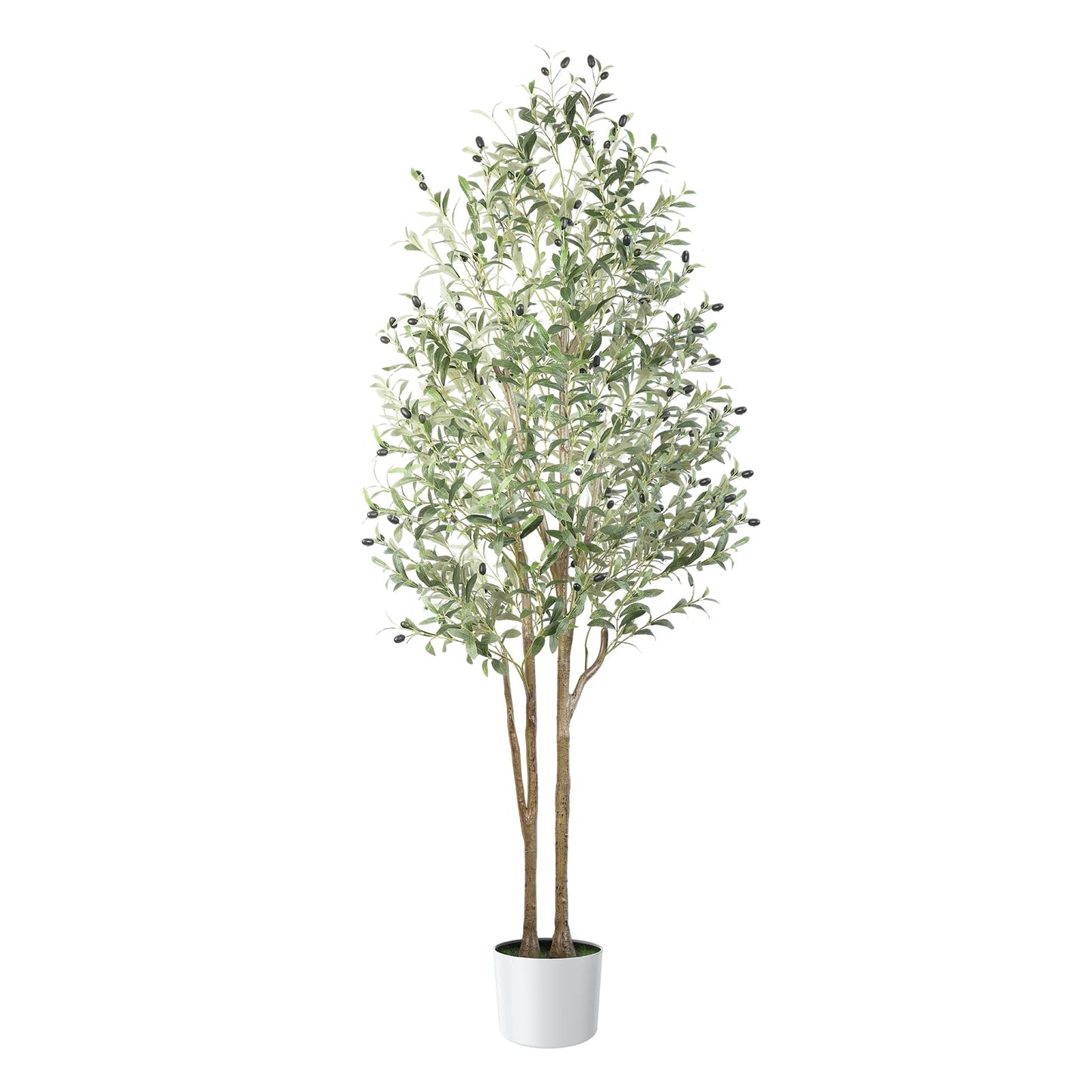 観葉植物 人工グリーン 大型 室内装飾 ホーム 人工観葉植物 ファッション 高さ210cm 家の玄関 キッチン オリーブの木