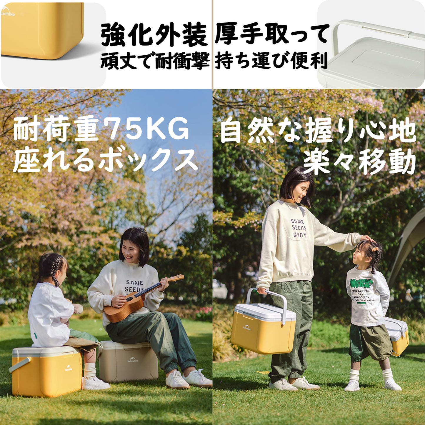 クーラーボックス 5L/18L 大容量 48時間保冷可能 3層断熱 ミニ 頑丈 耐荷重75kg 断熱クーラーボックス 高性能断熱素材使用 小型 ファッション 部活 ピクニック アウトドア キャンプ 釣り 防災 災害時 長期保冷力 COOLER BOX