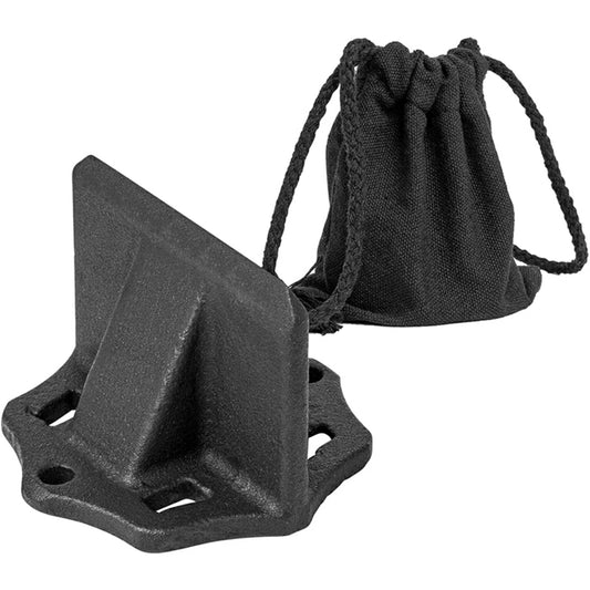 両断クサビ 薪割り 薪割りクサビ 薪割り台 2025 置き型 両断クサビ 割り楔 小型 一体型設計 コンパクト 軽量 持ち運び 焚き火 薪ストーブ キャンプ アウトドア 専用収納袋付き