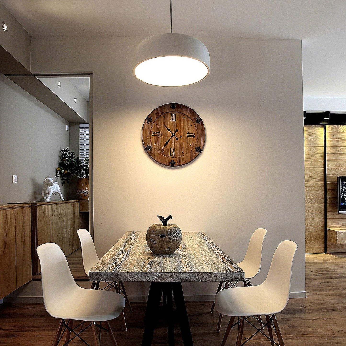 LVWIT LED電球 E26口金 60W形相当 806LM 昼白色 5000K 8.5W 広配光タイプ 省エネ 高演色 PSE認証済み 6個入