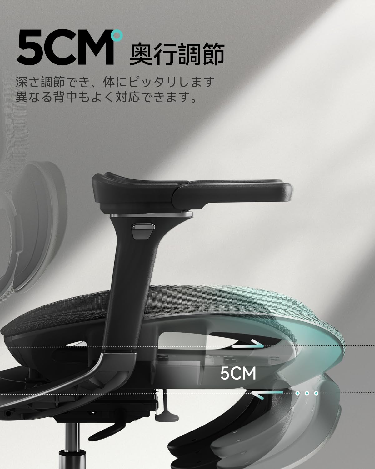 Hbada E3 Proオフィスチェア 椅子 デスクチェ 人間工学 チェア テレワーク 疲れない 人体工学椅 メッシュチェア T字背もたれ 3ゾーンランバーサポート 4Dヘッドレスト 6Dアームレスト 約140度リクライニング メッシュチェア pcチェア パソコンチェア ワークチェア 事務椅子 通気性に優れ 学習用チェア OAチェアブラック （ 6Dアームレスト オットマン有り）