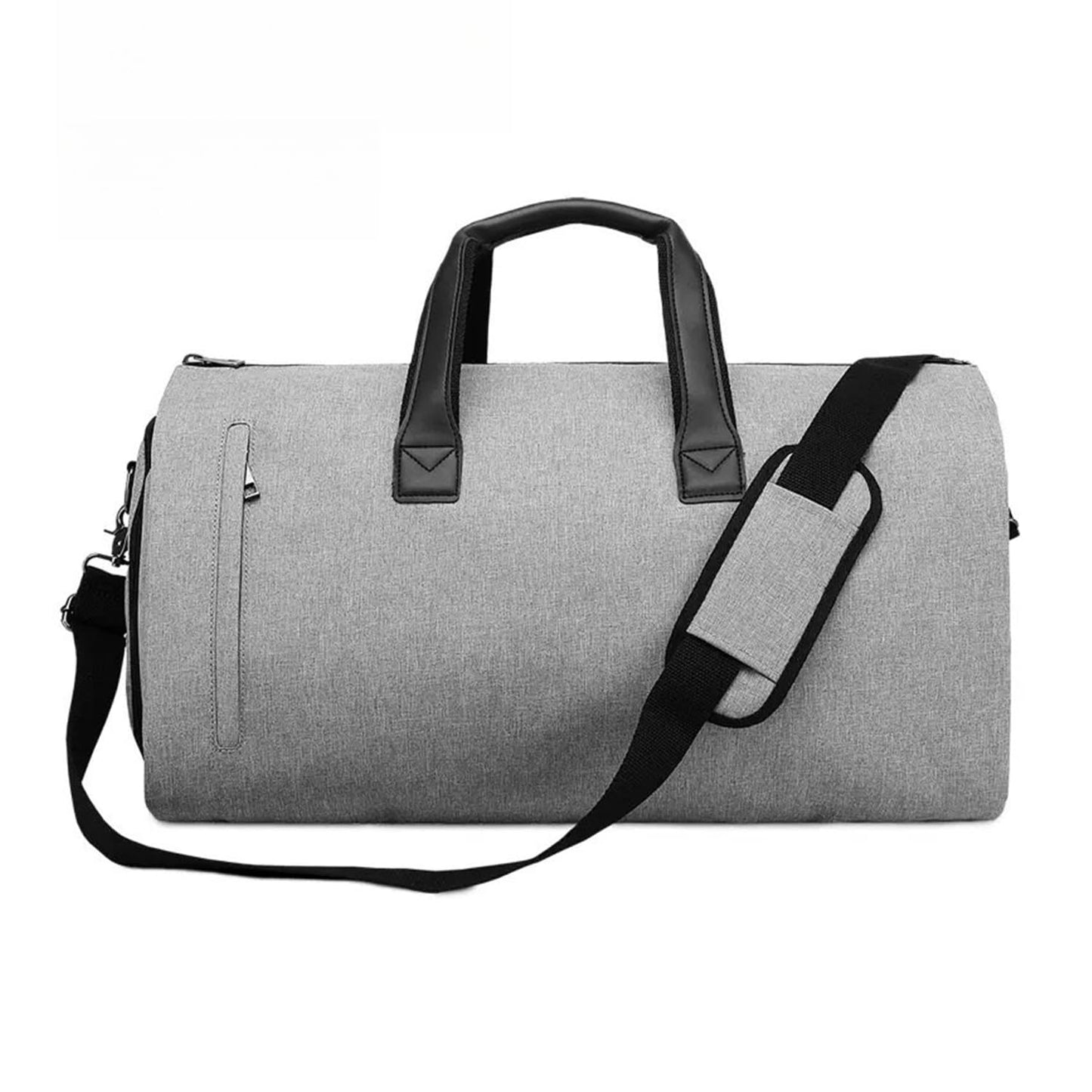 ガーメントバッグ 乾湿分離 コンバーチブル衣類バッグ 旅行用 スーツ収納/靴収納ダッフルスーツカバー 型くずれ防止ボストンバッグ 55L大容量 防水 防塵ショルダーバッグ 出張 就活 スポーツ ジム