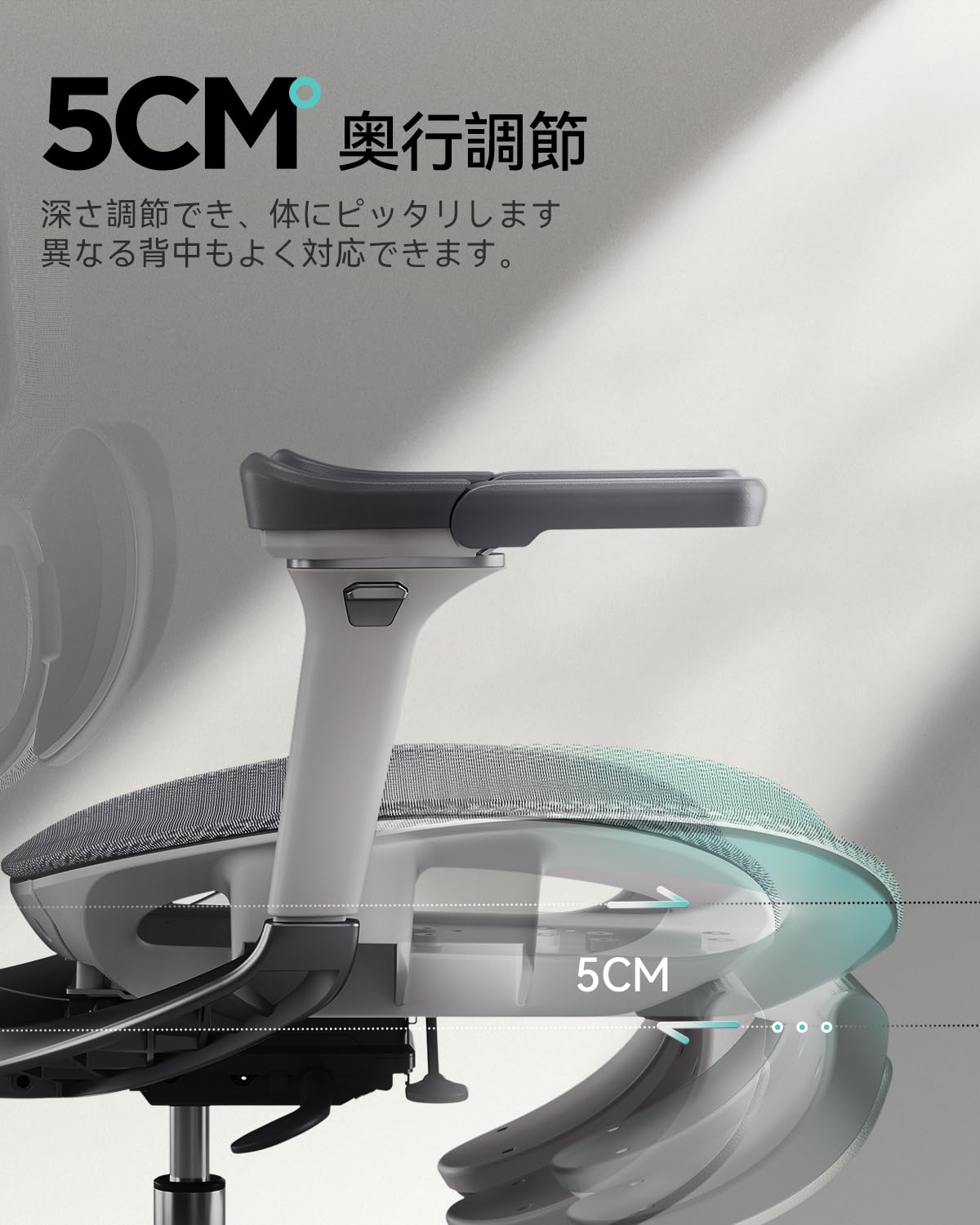 Hbada E3 Pro オフィスチェア 椅子 デスクチェ 人間工学 チェア テレワーク 疲れない 人体工学椅 メッシュチェア T字背もたれ 3ゾーンランバーサポート 4Dヘッドレスト 6Dアームレスト 約140度リクライニング メッシュチェア pcチェア パソコンチェア ワークチェア 事務椅子 通気性に優れ 学習用チェア OAチェアホワイト （ 6Dアームレスト オットマン有り）