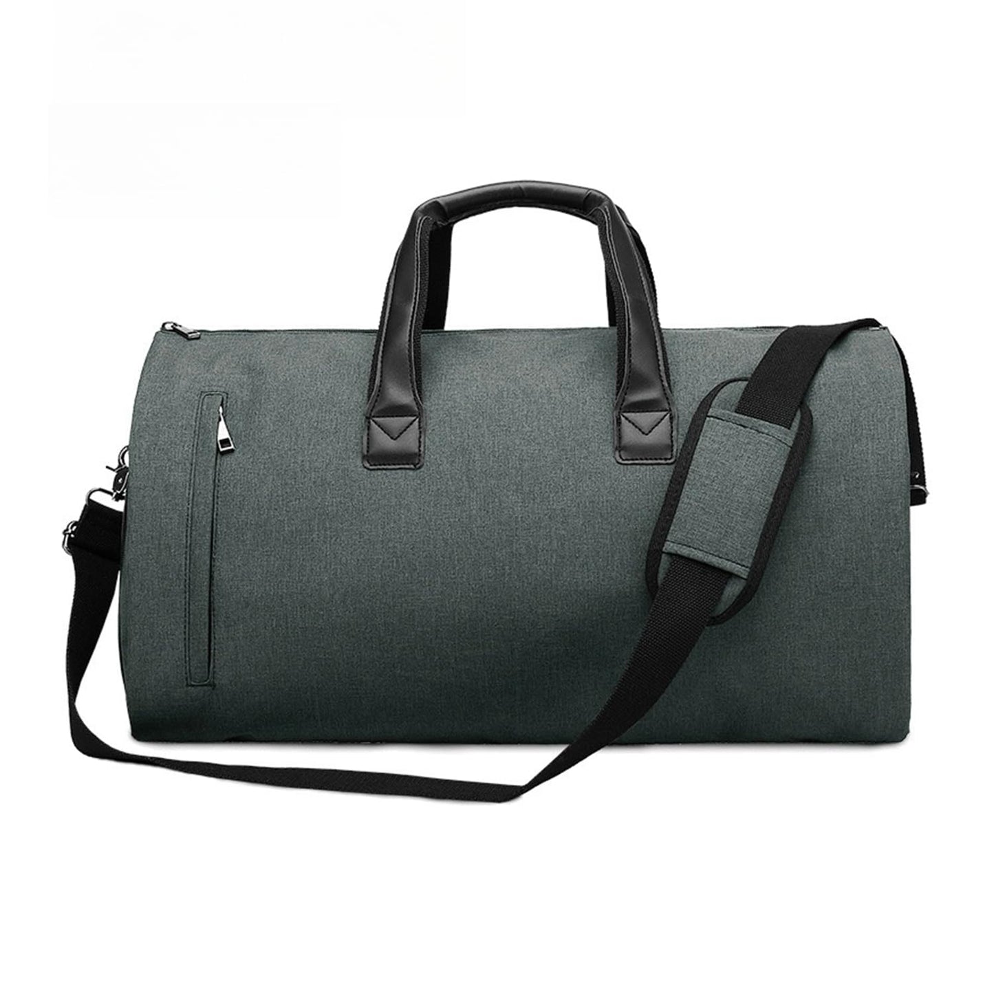 ガーメントバッグ 乾湿分離 コンバーチブル衣類バッグ 旅行用 スーツ収納/靴収納ダッフルスーツカバー 型くずれ防止ボストンバッグ 55L大容量 防水 防塵ショルダーバッグ 出張 就活 スポーツ ジム