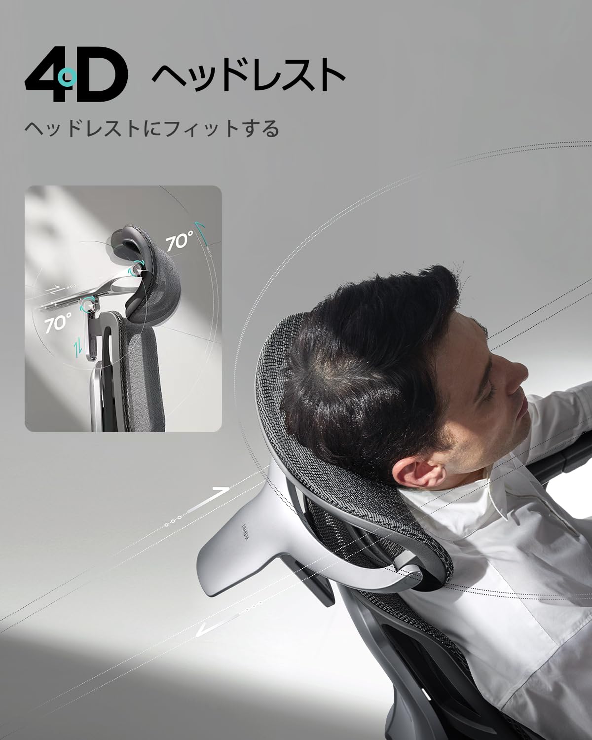 Hbada E3 Proオフィスチェア 椅子 デスクチェ 人間工学 チェア テレワーク 疲れない 人体工学椅 メッシュチェア T字背もたれ 3ゾーンランバーサポート 4Dヘッドレスト 6Dアームレスト 約140度リクライニング メッシュチェア pcチェア パソコンチェア ワークチェア 事務椅子 通気性に優れ 学習用チェア OAチェアブラック （ 6Dアームレスト オットマン有り）