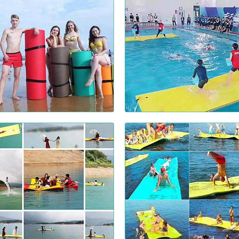 ウォーターマット フローティングマット アウトドア 水上マット 海 プール レジャー 筋トレ ヨガ フロート ビーチグッズ 海水浴 水遊び リゾート 浮き具 浮き輪