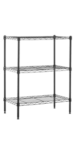 ベーシック ハンガーラック 衣類用 キャスター付き 金属製 シルバー