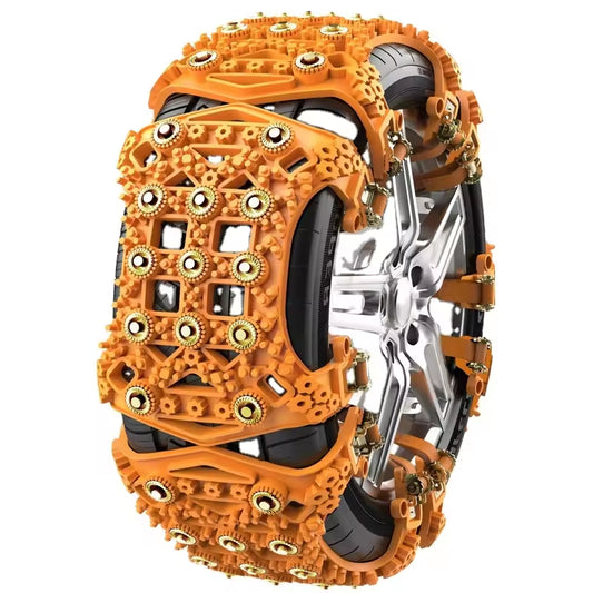 冬用緊急自動車タイヤチェーン滑り止めゴムチェーン、外部アクセサリー用