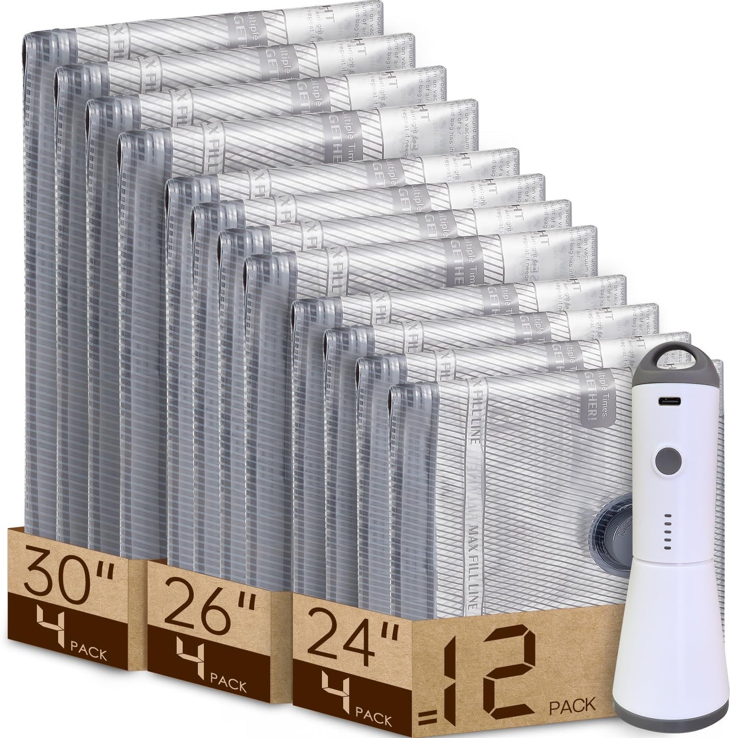 圧縮バッグ 旅行用圧縮バッグ 衣類圧縮バッグ 掃除機不要 充電式 人気 9点パック 40*50*3枚/40*60*3枚/50*60*3枚 真空バッグ 再利用可能 省スペース収納バッグ 防水 防塵 消臭 防湿 防カビ 圧縮バッグ 高密閉性 アウトドア/収納/引越し/衣替え/出張/旅行用 真空収納 キルト 衣類 毛布 衣類 寝具 収納バッグ