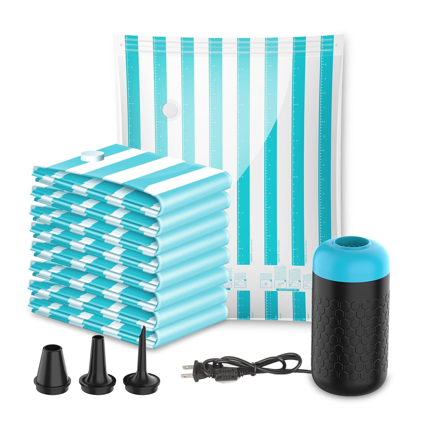 キルト圧縮バッグ 掃除機不要 衣類圧縮バッグ 12点セット 100×80cm 3枚/80×60cm 3枚/70×50cm 3枚/60×40cm 3枚 寝具 衣類 毛布 ワンピースなどの真空収納